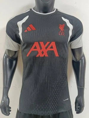 Liverpool 2026/27 Black Training Shirt Player Version - Front View Liverpool 2026/27 Black Training Shirt Player Version - Front View | KFCOOL