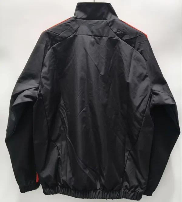 Liverpool 2026/27 Black Windbreaker - Back View | KFCOOL