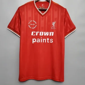 Liverpool 1985/86 Retro Home Jersey Fan Version - Front View Liverpool 1985/86 Retro Home Jersey Fan Version - Front View | KFCOOL