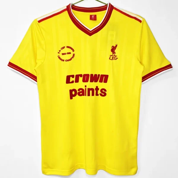Liverpool 1985/86 Retro Third Jersey Fan Version - Front View | KFCOOL