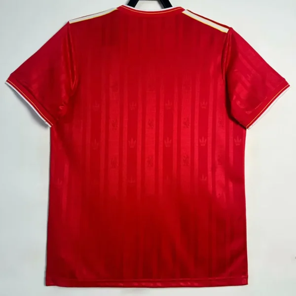 Liverpool 1986/87 Retro Home Jersey Fan Version - Back View Liverpool 1986/87 Retro Home Jersey Fan Version - Back View | KFCOOL