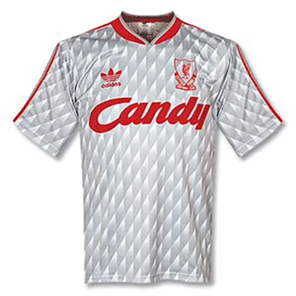 Liverpool 1989/90 Retro Away Jersey Fan Version - Front View | KFCOOL