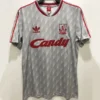 Liverpool 1989/90 Retro Away Jersey Fan Version - Back View | KFCOOL