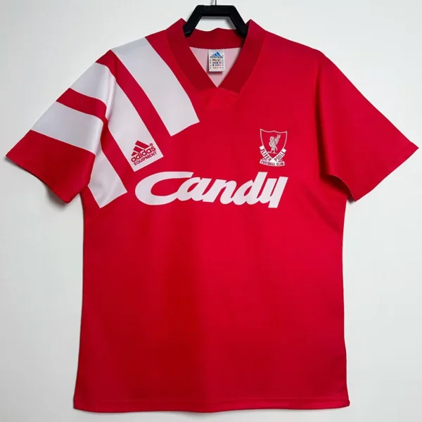 Liverpool 1991/92 Retro Home Jersey Fan Version - Front View Liverpool 1991/92 Retro Home Jersey Fan Version - Front View | KFCOOL