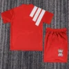 Liverpool 1992/93 Retro Home Kids Kit Fan Version - Back View | KFCOOL