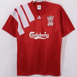 Liverpool 1992/93 Retro Home Jersey Fan Version - Front View | KFCOOL