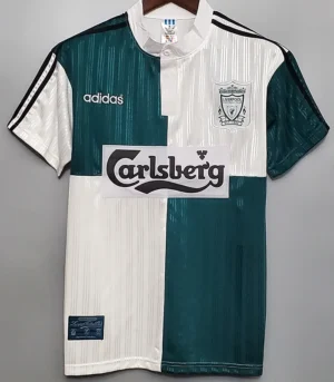 Liverpool 1995/96 Retro Away Jersey Fan Version - Front View | KFCOOL