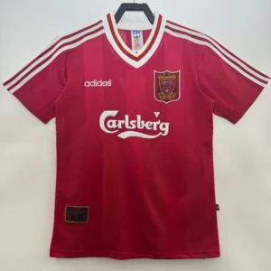 Liverpool 1995/96 Retro Home Jersey Fan Version - Front View | KFCOOL