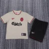 Liverpool 1996/97 Retro Away Kids Kit Fan Version - Front View - KFCool – Football Jerseys & Soccer Kits Store Liverpool 1996/97 Retro Away Kids Kit Fan Version - Front View | KFCOOL