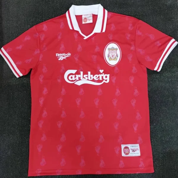 Liverpool 1998/99 Retro Home Jersey Fan Version - Front View | KFCOOL