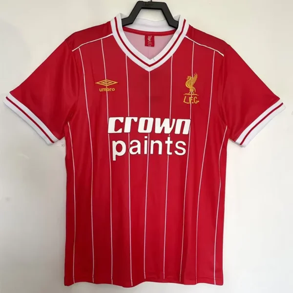 Liverpool 1981/84 Retro Home Jersey Fan Version - Front View | KFCOOL
