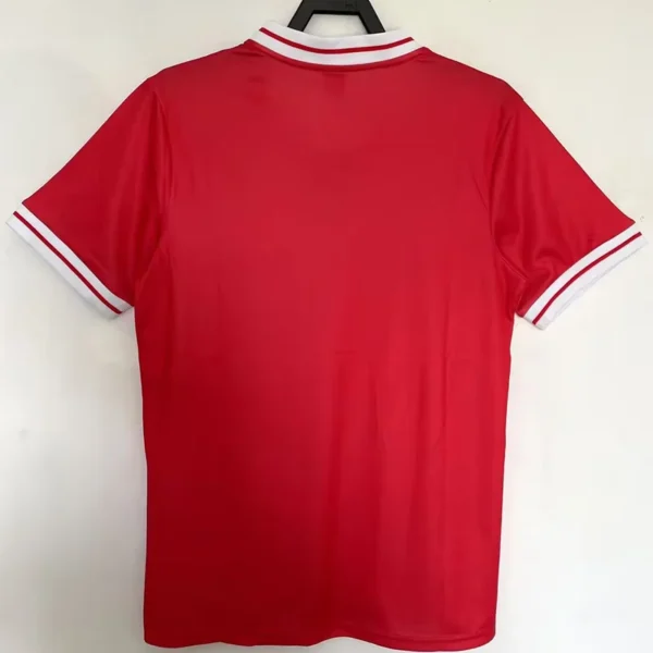 Liverpool 1981/84 Retro Home Jersey Fan Version - Back View | KFCOOL