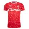Liverpool 1989/91 Retro Home Jersey Fan Version - Front View Liverpool 1989/91 Retro Home Jersey Fan Version - Front View | KFCOOL