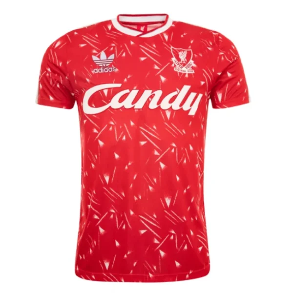 Liverpool 1989/91 Retro Home Jersey Fan Version - Front View Liverpool 1989/91 Retro Home Jersey Fan Version - Front View | KFCOOL