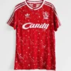 Liverpool 1989/91 Retro Home Jersey Fan Version - Back View Liverpool 1989/91 Retro Home Jersey Fan Version - Back View | KFCOOL