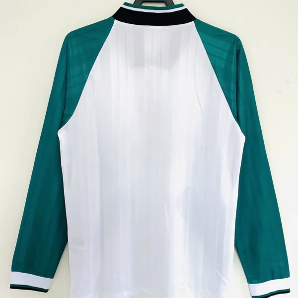 Liverpool 1993/95 Retro Away Long Sleeve Jersey Fan Version - Back View | KFCOOL