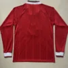 Liverpool 1993/95 Retro Home Long Sleeve Jersey Fan Version - Back View | KFCOOL
