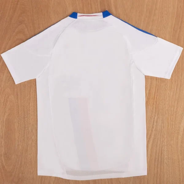 Lyon 2010/11 Retro Home Jersey Fan Version - Back View | KFCOOL