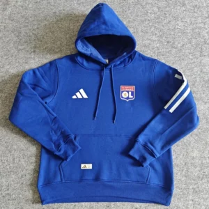 Lyon 2025/26 Blue Hoody - Front View Lyon 2025/26 Blue Hoody - Front View | KFCOOL