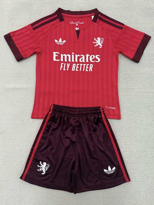 Lyon 2026/27 Away Kids Kit Fan Version - Front View Lyon 2026/27 Away Kids Kit Fan Version - Front View | KFCOOL