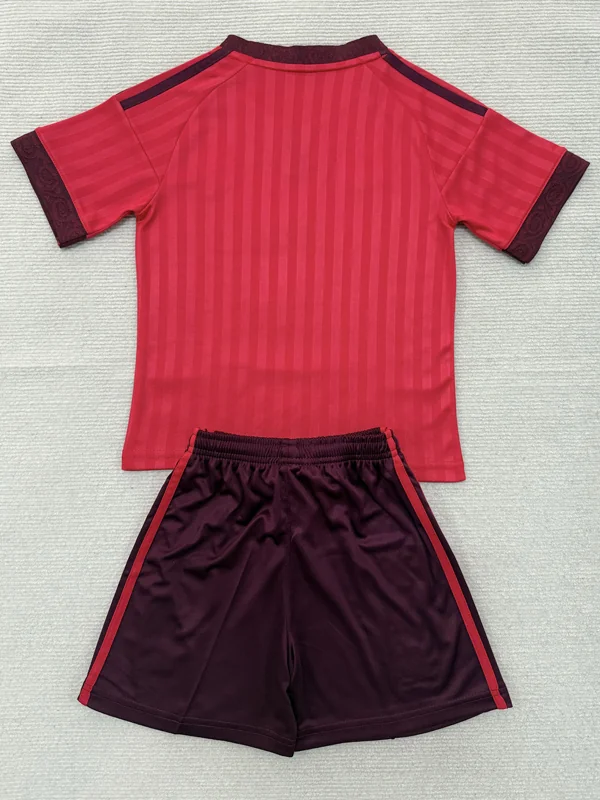 Lyon 2026/27 Away Kids Kit Fan Version - Back View Lyon 2026/27 Away Kids Kit Fan Version - Back View | KFCOOL