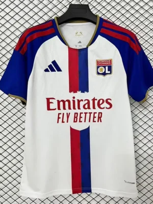 Lyon 2026/27 Home Jersey Fan Version - Front View Lyon 2026/27 Home Jersey Fan Version - Front View | KFCOOL