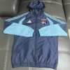 Lyon 2026/27 Royal Blue Windbreaker - Front View - KFCool – Football Jerseys & Soccer Kits Store Lyon 2026/27 Royal Blue Windbreaker - Front View | KFCOOL
