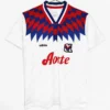 Lyon 1995/96 Retro Home Jersey Fan Version - Front View | KFCOOL