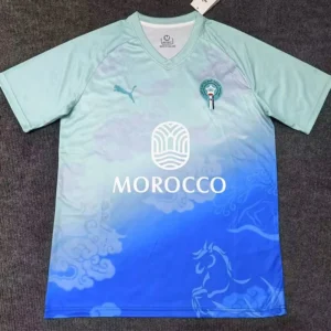 Morocco 2025/26 Special Edition Training Shirt - Front View Morocco 2025/26 Special Edition Training Shirt - Front View | KFCOOL