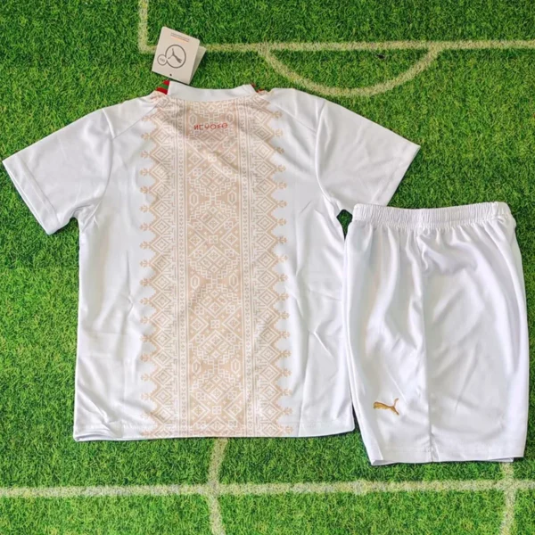 Morocco 2026/27 Away Kids Kit Fan Version - Back View | KFCOOL