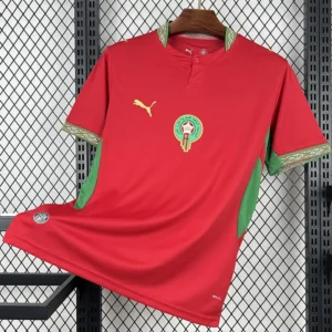 Morocco 2026/27 Home Jersey Fan Version - Front View | KFCOOL