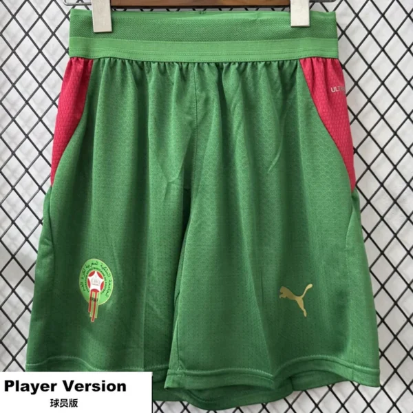 Morocco 2026/27 Shorts Player Version - Front View Morocco 2026/27 Shorts Player Version - Front View | KFCOOL