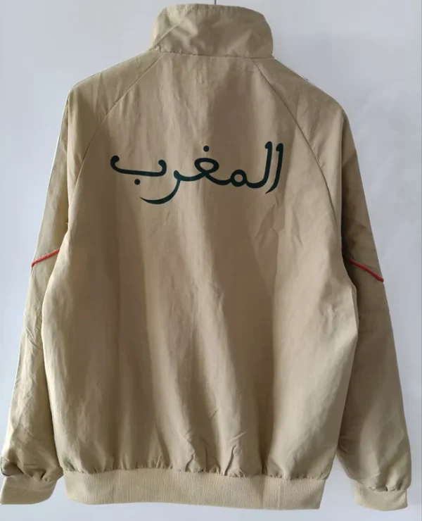 Morocco 2026/27 Windbreaker - Back View - KFCool – Football Jerseys & Soccer Kits Store Morocco 2026/27 Windbreaker - Back View | KFCOOL