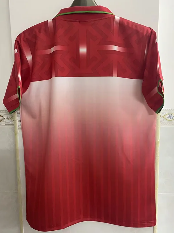 Morocco 1994/95 Retro Home Jersey Fan Version - Back View | KFCOOL