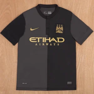 Manchester City 2013/14 Retro Away Jersey Fan Version - Front View Manchester City 2013/14 Retro Away Jersey Fan Version - Front View | KFCOOL