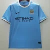 Manchester City 2013/14 Retro Home Jersey Fan Version - Front View Manchester City 2013/14 Retro Home Jersey Fan Version - Front View | KFCOOL
