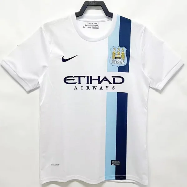 Manchester City 2013/14 Retro Third Jersey Fan Version - Front View | KFCOOL