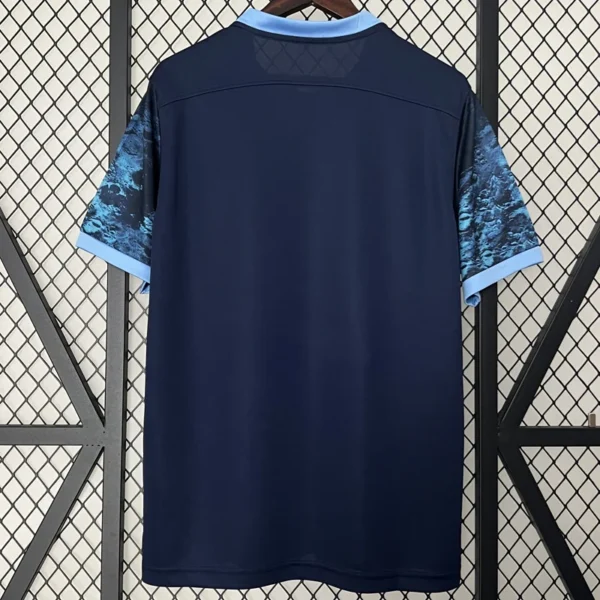 Manchester City 2015/16 Retro Away Jersey Fan Version - Back View | KFCOOL