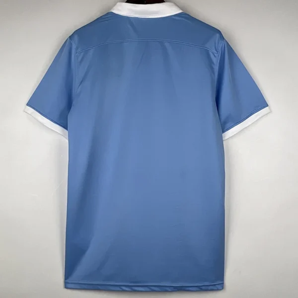Manchester City 2015/16 Retro Home Jersey Fan Version - Back View | KFCOOL