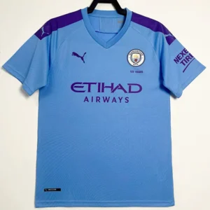 Manchester City 2019/20 Home Jersey Fan Version - Front View | KFCOOL