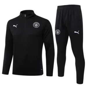 Manchester City 2025/26 Half Pull Tracksuit - Front View | KFCOOL
