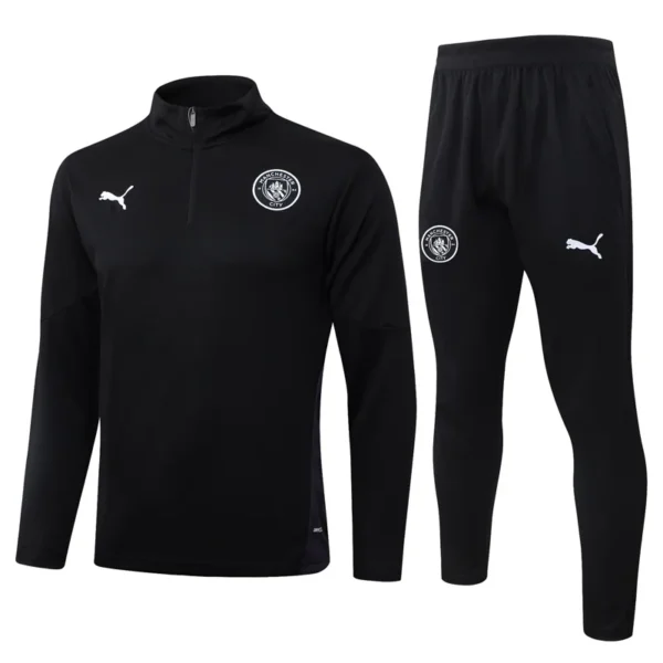 Manchester City 2025/26 Half Pull Tracksuit - Front View | KFCOOL