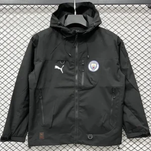 Manchester City 2025/26 Outdoor Jacket - Front View | KFCOOL
