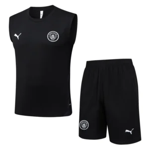 Manchester City 2025/26 Sleeveless Shorts - Front View | KFCOOL
