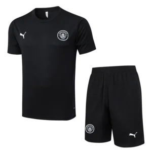 Manchester City 2025/26 Training Short Suit - Front View | KFCOOL