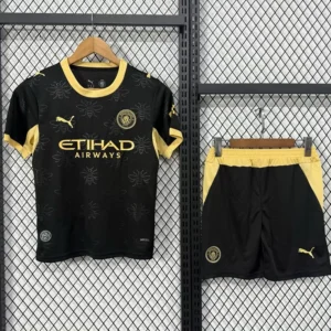 Manchester City 2026/27 Away Kids Kit Fan Version - Front View | KFCOOL