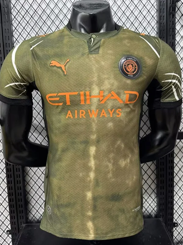 Manchester City 2026/27 Fourth Jersey Player Version - Back View | KFCOOL