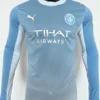 Manchester City 2026/27 Home Long Sleeve Jersey Player Version - Front View Manchester City 2026/27 Home Long Sleeve Jersey Player Version - Front View | KFCOOL