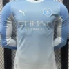 Manchester City 2026/27 Home Long Sleeve Jersey Player Version - Back View Manchester City 2026/27 Home Long Sleeve Jersey Player Version - Back View | KFCOOL