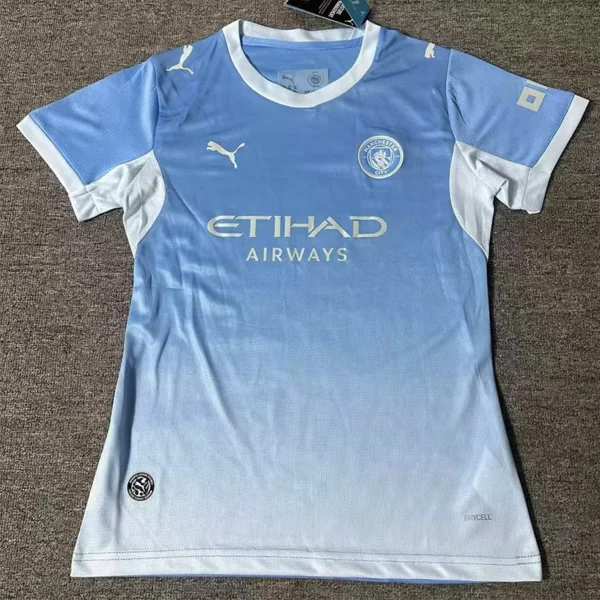 Manchester City 2026/27 Home Women Jersey Fan Version - Front View Manchester City 2026/27 Home Women Jersey Fan Version - Front View | KFCOOL